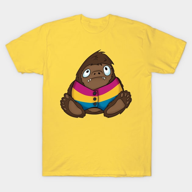 Pride Bigfoot Pansexual Vest T-Shirt by PepperSparkles
